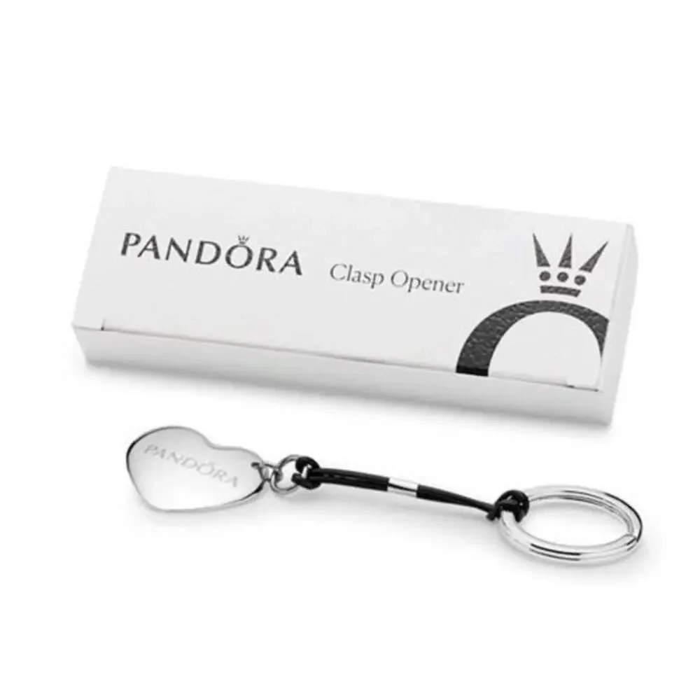 Pandora Key Ring Clasp opener To Open Clips lockets Charm Bead Clip NEW - Picture 1 of 3